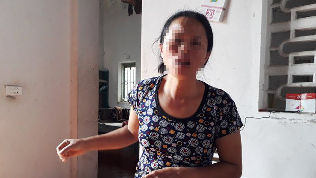 Mẹ cháu H. kể lại sự việc.