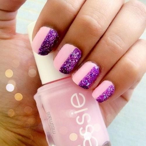 Mẫu nail tạo chiều dài cho móng.