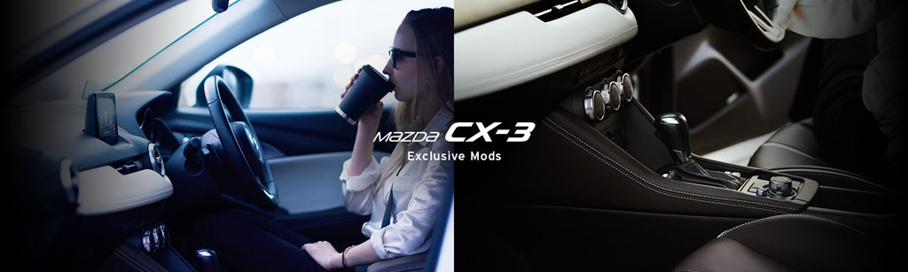 Ngoài ra, Mazda còn giới thiệu thêm Exclusive Mods, phiên bản đặc biệt của CX-3 với hai mẫu: 20S cơ bản và XD cao cấp. Cả hai sẽ được sản xuất từ đầu tháng 7 tới.