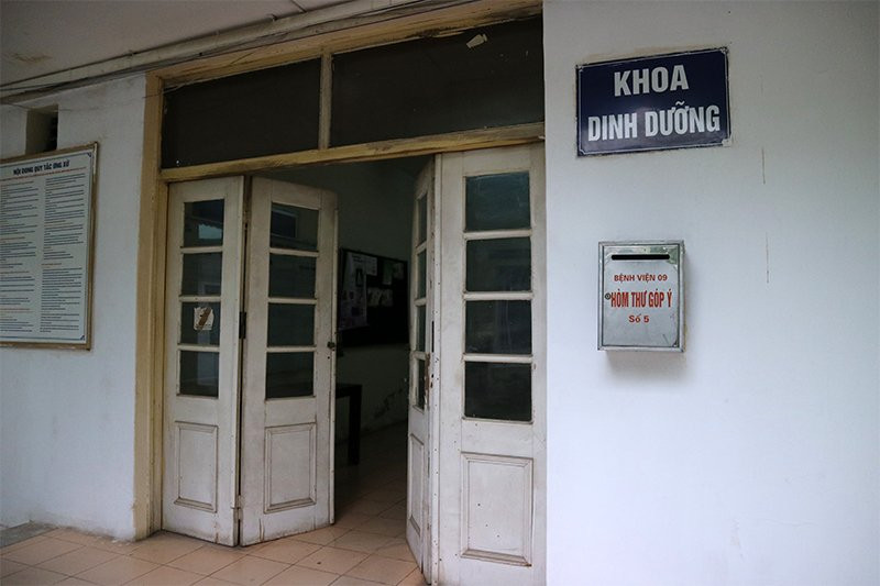 Nơi phục vụ bữa cơm cho các bệnh nhân HIV/AIDS. Ảnh: Lê Anh Dũng.