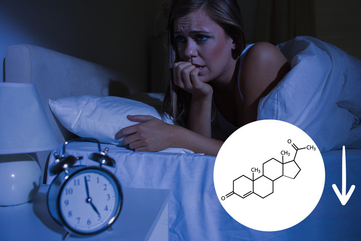 Mất ngủ: Progesterone là một hormone làm dịu. Vì vậy, khi hormone này giảm do tiền mãn kinh thì nó sẽ làm cho bạn cảm thấy lo lắng hơn. Lo lắng có thể gây mất ngủ.