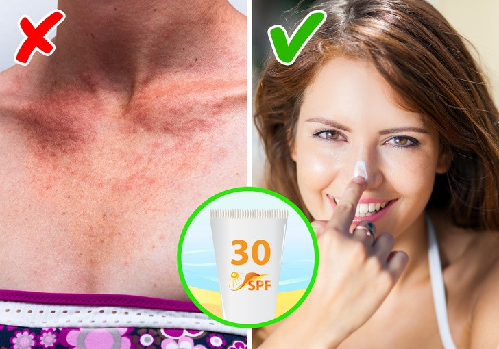 Một trong những bước quan trọng bảo vệ làn da của gái Hàn là không bao giờ quên bôi kem chống nắng khi ra ngoài. Ảnh: BS.