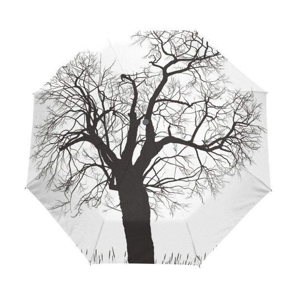 Cây ô 3D hình cây cổ thụ.