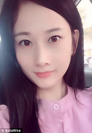 Yan Xiuji đang "nổi như cồn" tại Trung Quốc với tài make up. Ảnh: Asia Wire.