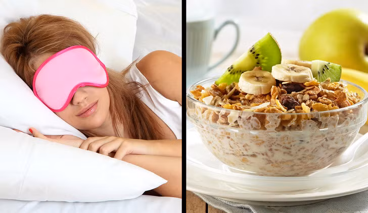 Điều chỉnh thói quen ngủ đủ và không bỏ ăn sáng: Các nghiên cứu đã chỉ ra rằng thiếu ngủ có thể làm tăng lượng thực phẩm bạn ăn vào và do đó gây tăng cân. Chính vì vậy, hãy ngủ đủ giấc. Ngoài ra, bạn cũng không nên bỏ qua bữa sáng quan trọng nhất ngày.