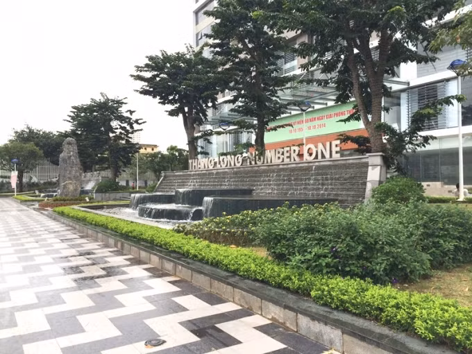 Chung cư Thăng Long Number One nơi xảy ra vụ việc cháu bé 12 tuổi chết đuối thương tâm. Ảnh: Pháp Luật VN.