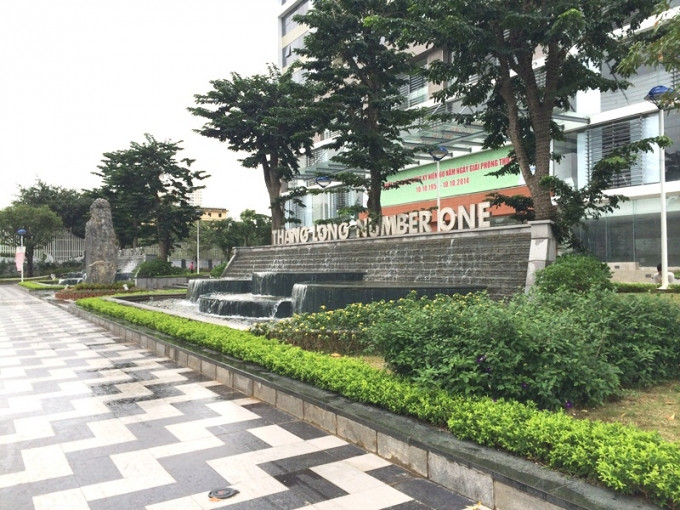 Chung cư Thăng Long Number One nơi xảy ra vụ việc cháu bé 12 tuổi chết đuối thương tâm. Ảnh: Pháp Luật VN.