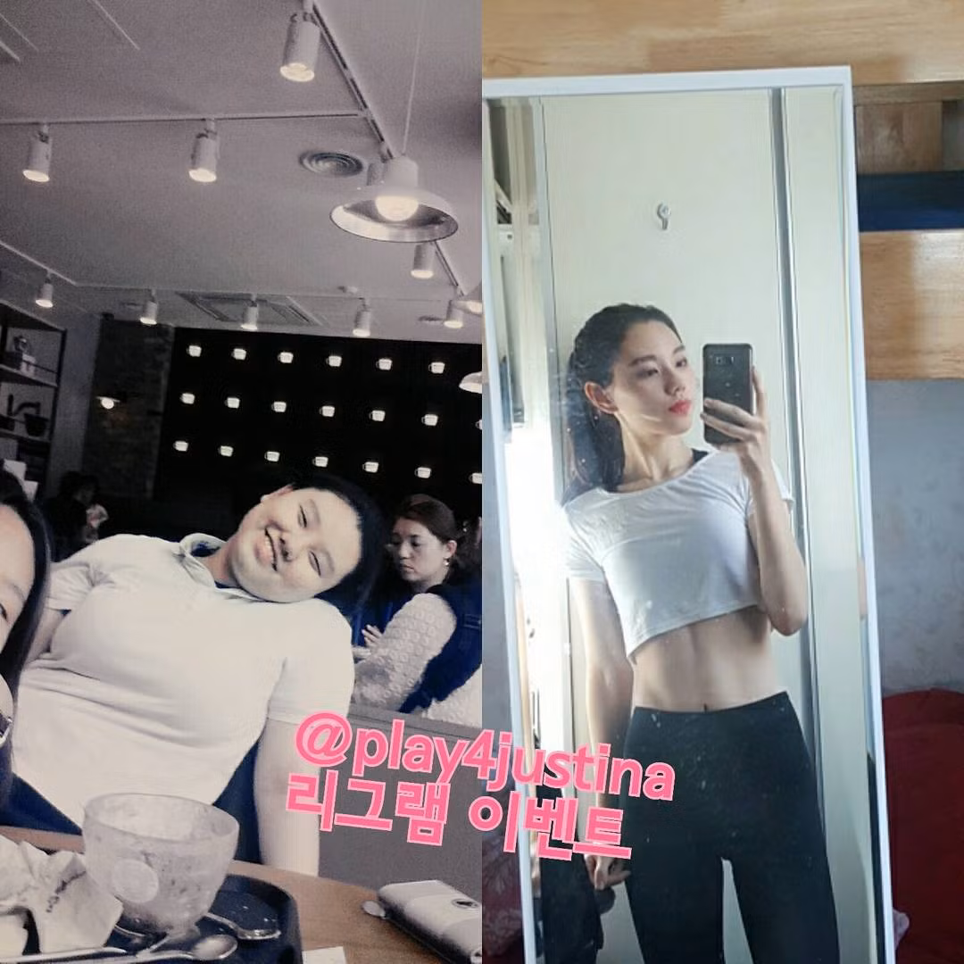 Nhờ chế độ ăn kiêng nghiêm ngặt, Jinny đã giảm 24kg chỉ sau 3 tháng đầu tiên, từ tháng thứ 4 trở đi cô bắt đầu tăng thêm lượng thịt trong thực đơn.