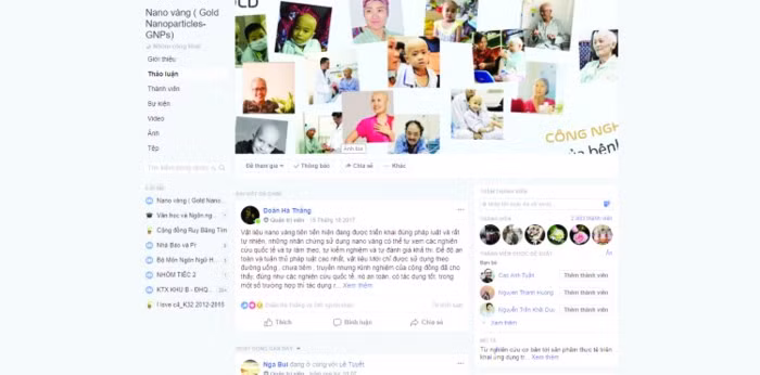 Fanpage và trang cá nhân của người tự nhận là TS.Doãn Hà Thắng.