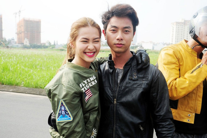 Đình Hiếu và Khả Ngân từng vướng tin đồn hẹn hò nhưng cả hai đều lên tiếng phủ nhận.