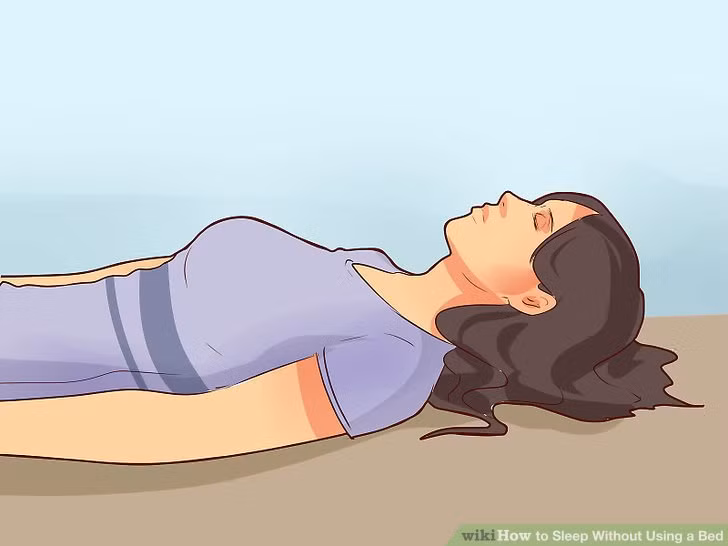 Ngoài ra, ngủ không có gối còn giúp cột sống hoàn toàn nghỉ ngơi với đường cong tự nhiên của cơ thể.