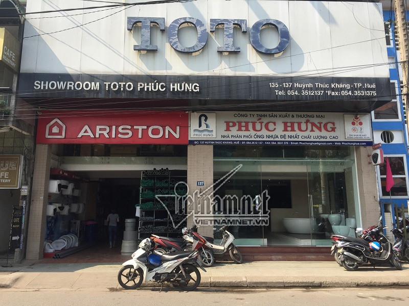 Căn nhà số 135 Huỳnh Thúc Kháng, TP Huế.