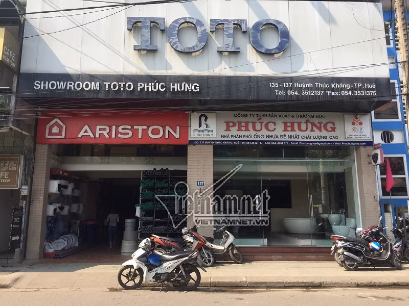 Căn nhà số 135 Huỳnh Thúc Kháng, TP Huế.