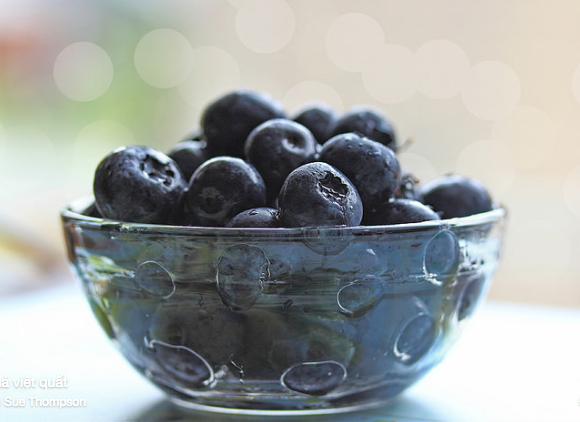 Tắm với lá việt quất sẽ giúp chữa trị các bệnh nhiễm trùng đường tiết niệu và trĩ. Lấy 2 muỗng cà phê lá việt quất khô, thêm một ly nước và đun sôi tất cả lại với nhau. Sau khi hỗn hợp đã sẵn sàng, thêm nó vào bồn tắm của bạn. Ngâm trong bồn tắm này khoảng 20 phút.