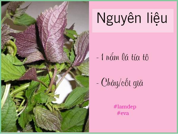 Nguyên liệu dễ kiếm và rẻ tiền.