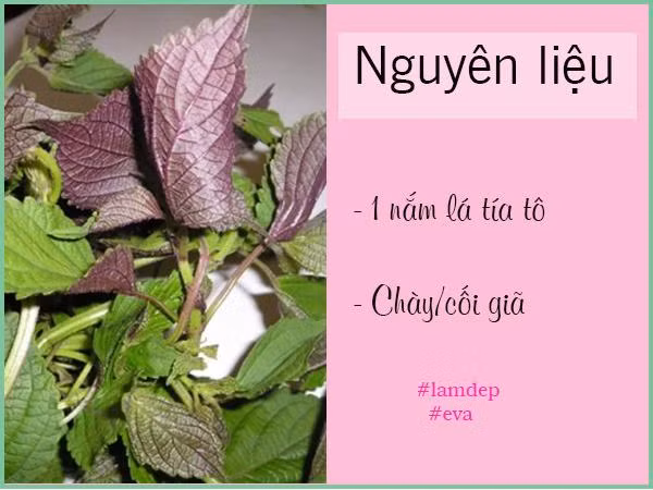 Nguyên liệu dễ kiếm và rẻ tiền.