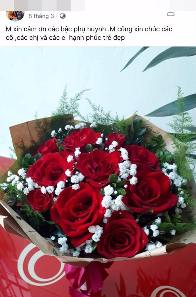 Người phụ nữ này thể hiện mình là người yêu hoa, lãng mạn - Ảnh: Facebook.