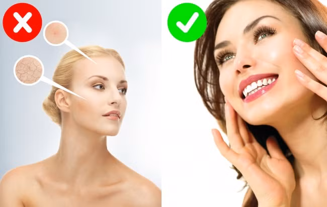 Việc tẩy da chết mặt hàng ngày có thể gây ra mụn trứng cá, nếp nhăn và làm cho bạn trông già hơn, chỉ nên tẩy da chết mặt hai lần/tuần.