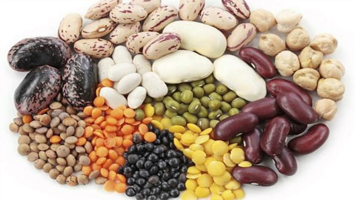 Các loại đậu xanh, đậu Hà Lan, đậu pinto hay đậu lima có chứa phytoestrogen cùng với hàm lượng chất xơ cao có khả năng kiểm soát nồng độ cholesterol.
