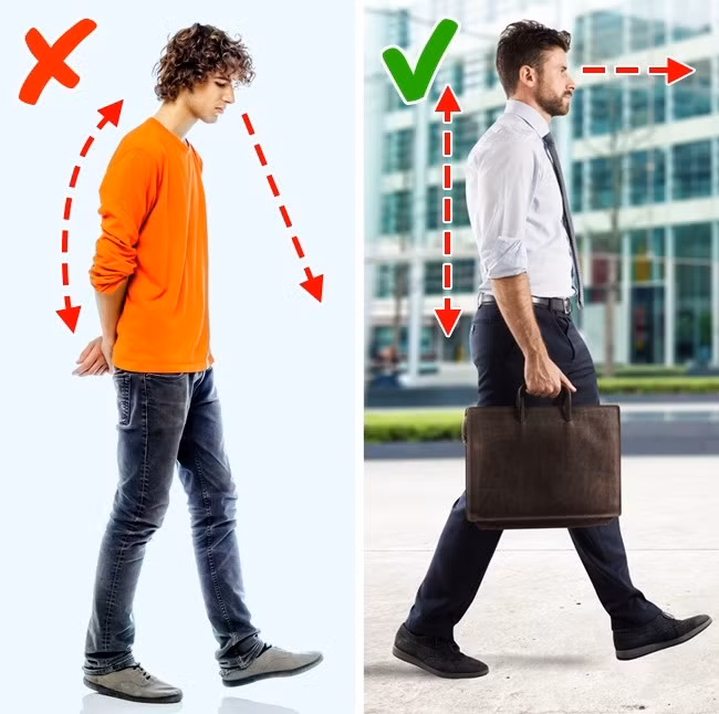 Dáng đi thẳng, ánh mắt tự tin... các chàng sẽ dễ dàng thu hút phụ nữ bởi những người có đặc điểm này thường có khả năng giải quyết mọi chuyện.