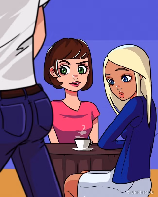 Các nhà xã hội học tin rằng hầu hết phụ nữ đều quan tâm đến mông của một người đàn ông khi lần đầu gặp gỡ. Mông săn chắc chứng tỏ họ là một người tích cực và có mức testosterone vừa phải.