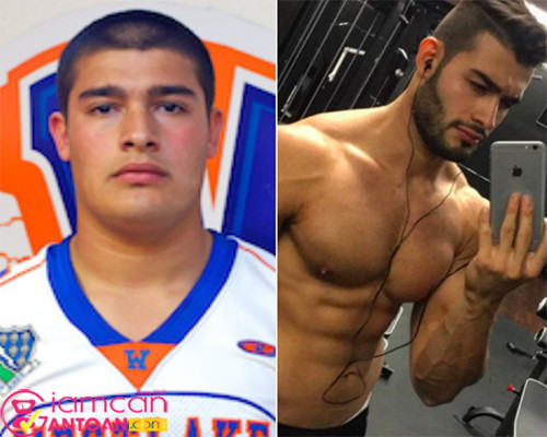 Sam lúc đó 19 tuổi, nặng tới 130 kg, lúc nào cũng cuồng ăn uống và rất ngại giao tiếp với mọi người.