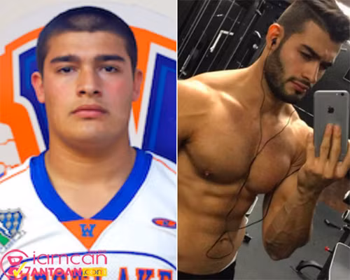 Sam lúc đó 19 tuổi, nặng tới 130 kg, lúc nào cũng cuồng ăn uống và rất ngại giao tiếp với mọi người.