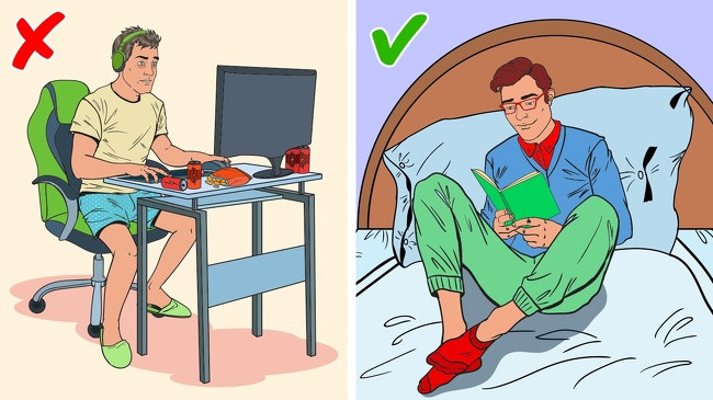 Đọc thứ bạn muốn ghi nhớ: Bộ não nhớ mọi thứ tốt hơn vào ban đêm. Do vậy, sinh viên học vào ban đêm vượt qua kỳ thi dễ hơn.