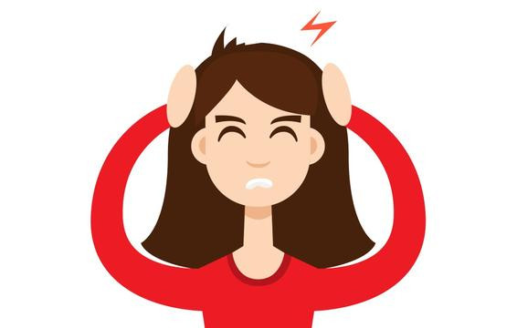 Đau đầu nhanh, dữ dội giống như bị giật điện. Đây có thể đau thần kinh chẩm, tình trạng xảy ra khi dây thần kinh cổ bị chèn ép.