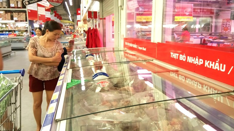 Việt Nam chủ yếu nhập khẩu thịt bò từ Úc và Mỹ.