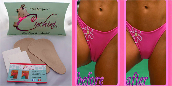 Miếng lót Cuchini phòng chống tai nạn lộ khe nhạy cảm.