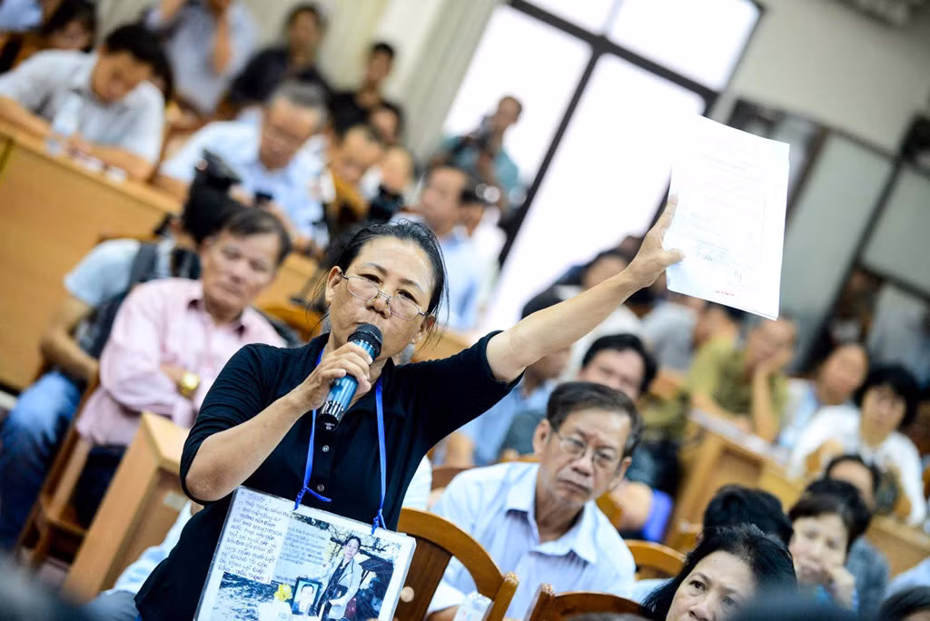 Ba con Thu Thiem noi gi sau khi thanh tra chi ra sai pham cua UBND TP?