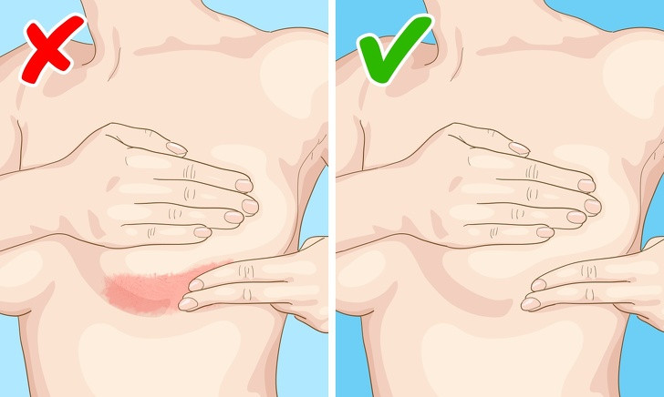 Ngực là một sự phản ánh của sức khỏe: Bộ ngực của chị em cảnh báo về tình trạng sức khỏe, ngay cả khi họ không cảm thấy đau ở đó.