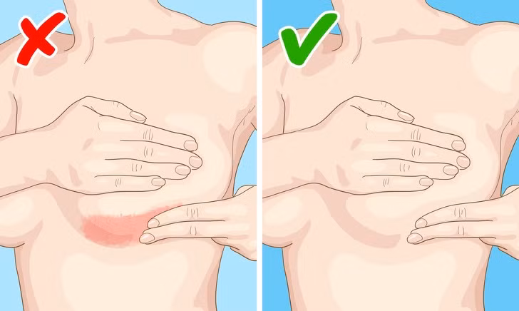 Ngực là một sự phản ánh của sức khỏe: Bộ ngực của chị em cảnh báo về tình trạng sức khỏe, ngay cả khi họ không cảm thấy đau ở đó.