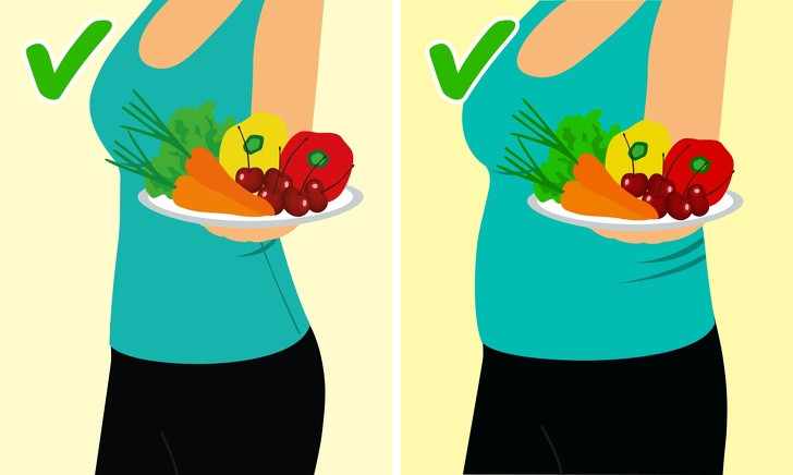 Trọng lượng không nói lên tình trạng sức khỏe của cơ thể. Tăng cân phụ thuộc vào thói quen ăn uống, di truyền và thể chất cơ thể của bạn.