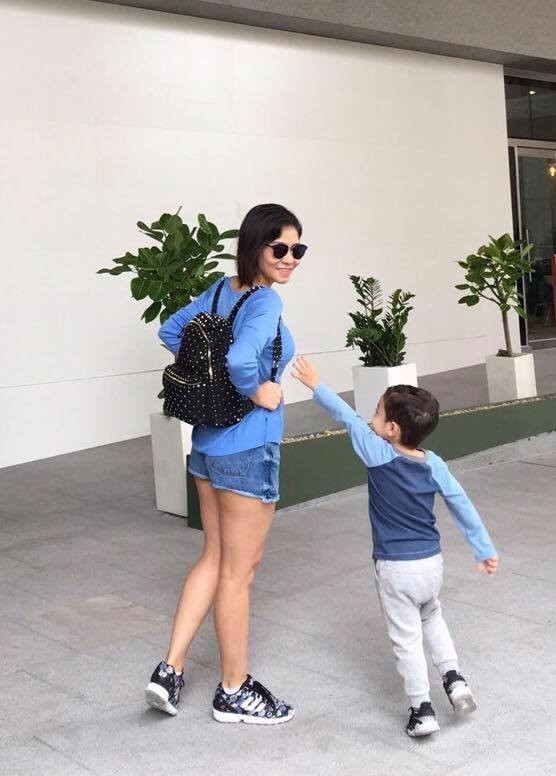 Thu Minh cho rằng sự quẩn quanh của người phụ nữ có con nhỏ rất dễ khiến họ gặp áp lực.