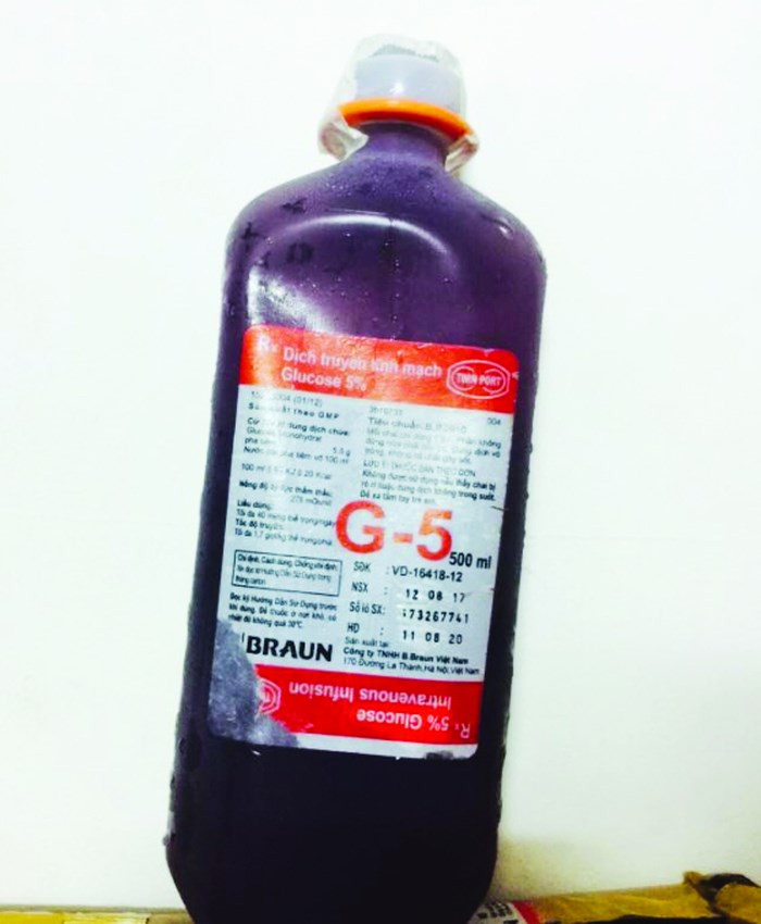 Những chai nano vàng như thế này đang được rao trên mạng xã hội.