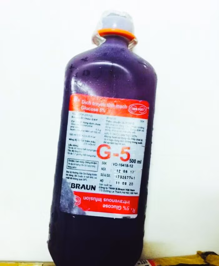 Những chai nano vàng như thế này đang được rao trên mạng xã hội.