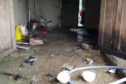 Nguoi dan ong tuoi xang vao ban gai roi om chat, cham lua tu thieu