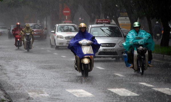 Miền Bắc sẽ mưa mát cả tuần này.