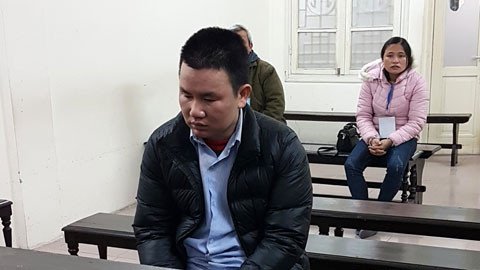 Bị cáo Loát tại tòa.