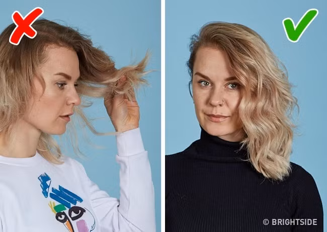 Đuôi tóc chẻ ngọn có thể ảnh hưởng sâu sắc đến ngoại hình của bạn. Nếu không muốn mái tóc xấu xí thì hãy chăm tỉa đuôi tóc chẻ ngọn.