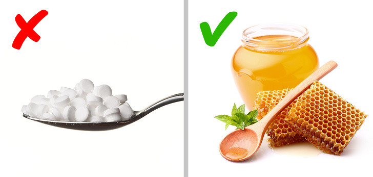 Đường có vị ngon nhưng chắc chắn không phải là thức ăn lành mạnh. Ăn nhiều đường cũng làm giảm khả năng chống lại căng thẳng của cơ thể. Một lựa chọn tốt cho sức khỏe là sử dụng mật ong.