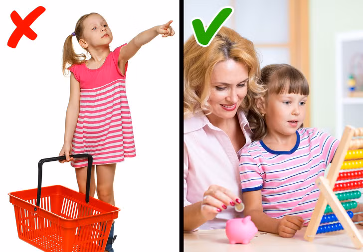 Kiếm tiền và quản lý tiền bạc: Cha mẹ cần dạy trẻ kỹ năng sống là cách quản lý tài chính cơ bản ngay khi trẻ học đếm. Đến tuổi 13, trẻ cần biết tiết kiệm tiền từ những khoản tiền tiêu vặt, biết quyết định về việc chi tiêu tiền bạc hợp lý.