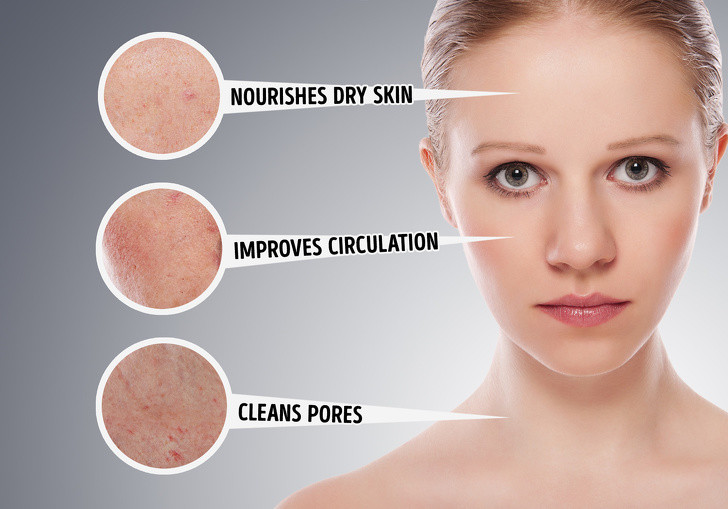 Vitamin C: Bổ sung vitamin C giúp làm sạch làm sáng và làm tươi mới làn da bằng cách cải thiện sự lưu thông máu của da. Cách đơn giản nhất là bạn có thể sử dụng nửa quả chanh, vắt nước cốt chanh, cho thêm nước rồi dùng bông thấm và thoa đều lên da.