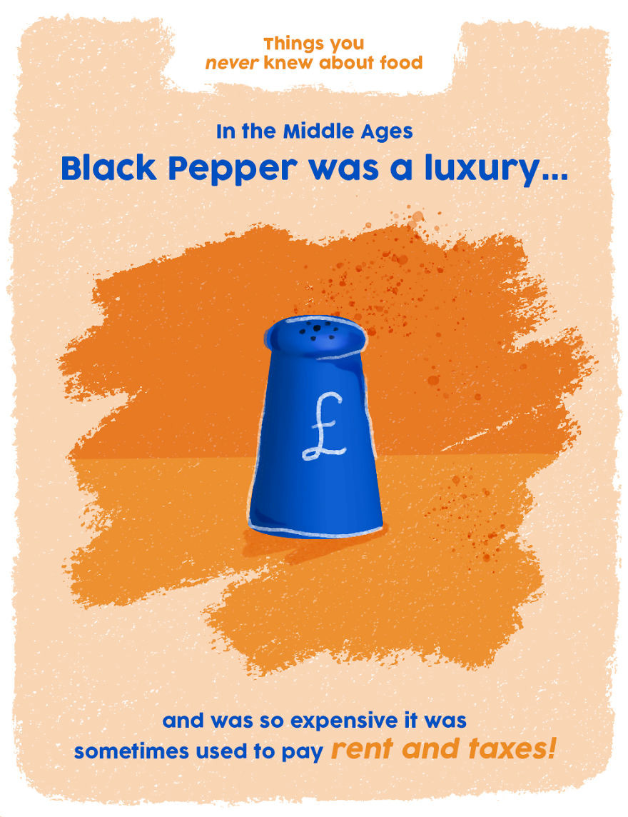 Tiêu đen từng là món ăn sang chảnh và đắt đỏ trong thời trung cổ. Có lúc, nó được dùng để thanh toán hay đóng thuế. Ảnh: cda.eu.