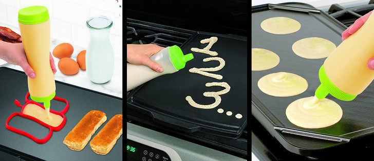Một cây bút “nặn” bánh rán giúp bạn nấu bữa sáng nhanh hơn.