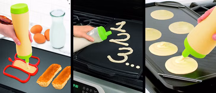 Một cây bút “nặn” bánh rán giúp bạn nấu bữa sáng nhanh hơn.