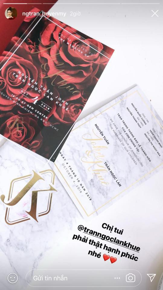 A hau Huyen My tiet lo thong tin “tuyet mat” ve dam cuoi Lan Khue