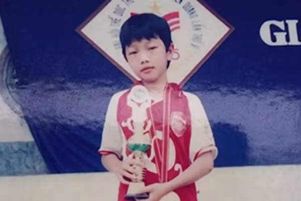 Niềm đam mê của Xuân Trường được thừa hưởng từ bố.